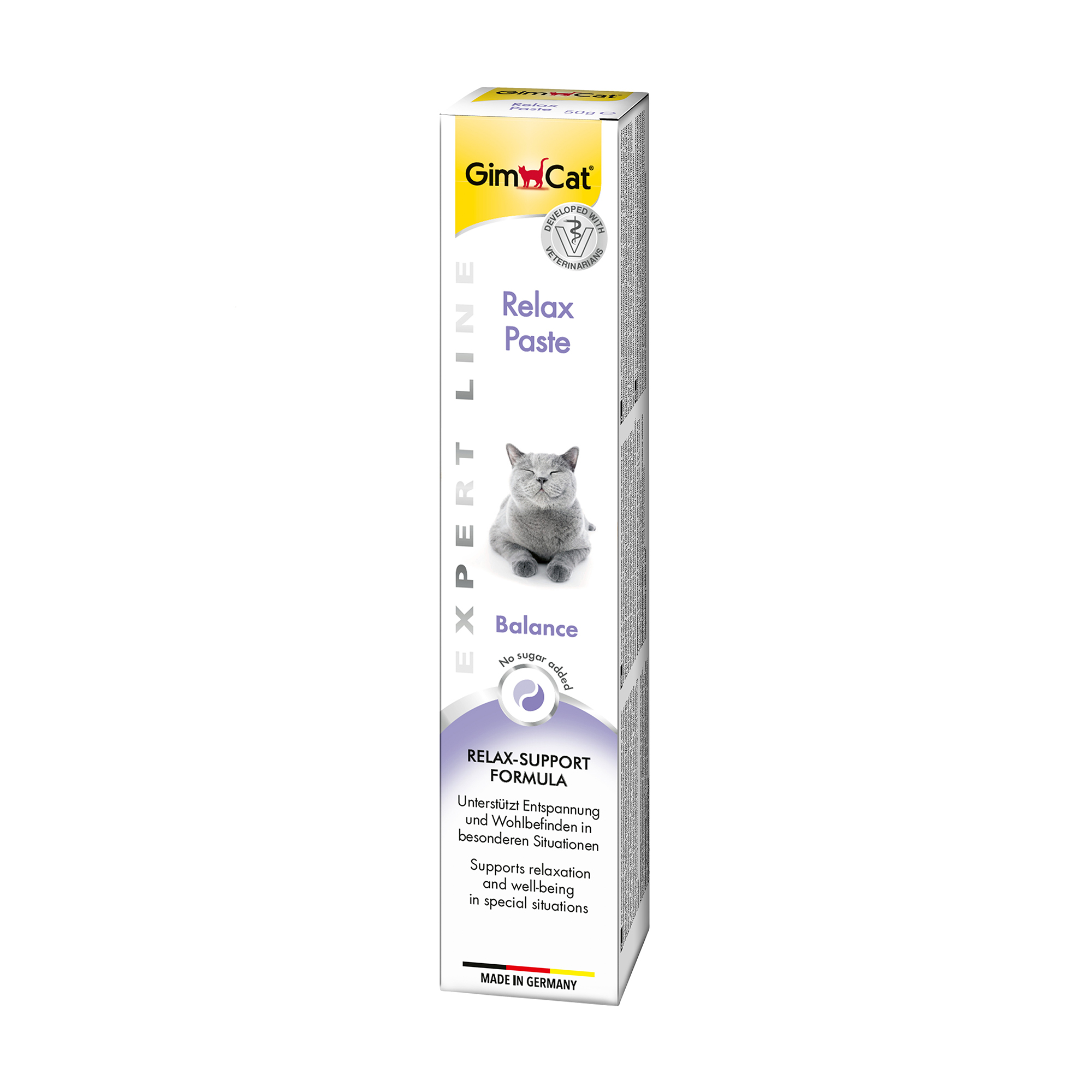 Паста для кішок GimCat Expert Line Relax Paste від стресу, 50 г